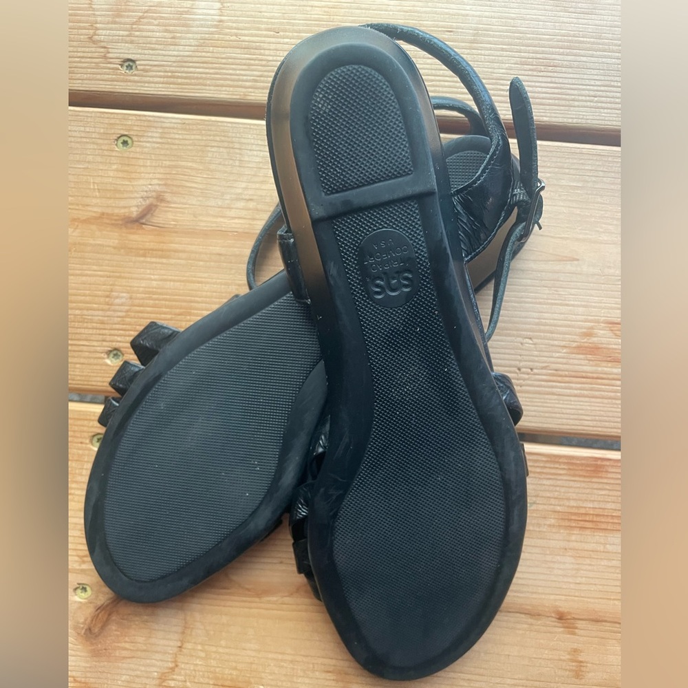 SAS Women's Elegant Black Sandals - Picture 4 of 11